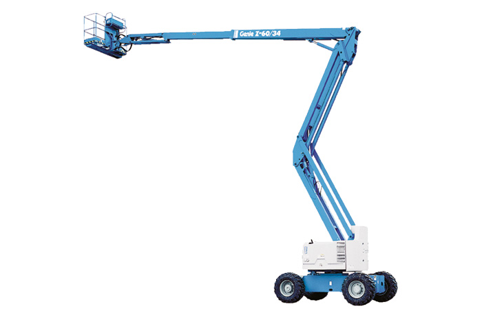 Plataforma Lança Articulada Z-60/34 Diesel - Dunloc Equipamentos