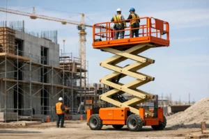 Como escolher plataforma elevatória para obra