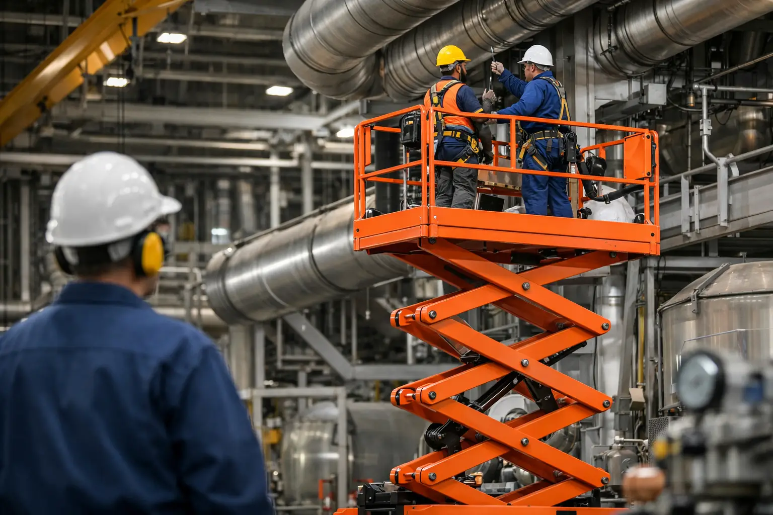 Equipamento para parada de manutenção industrial