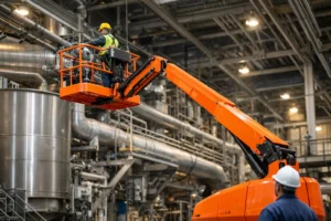 Lança articulada para manutenção industrial