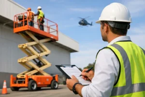 Como garantir conformidade em trabalho aéreo