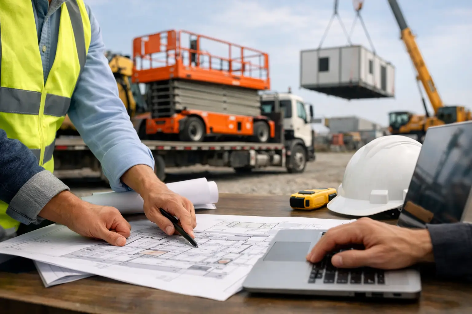 Como planejar mobilização de equipamentos