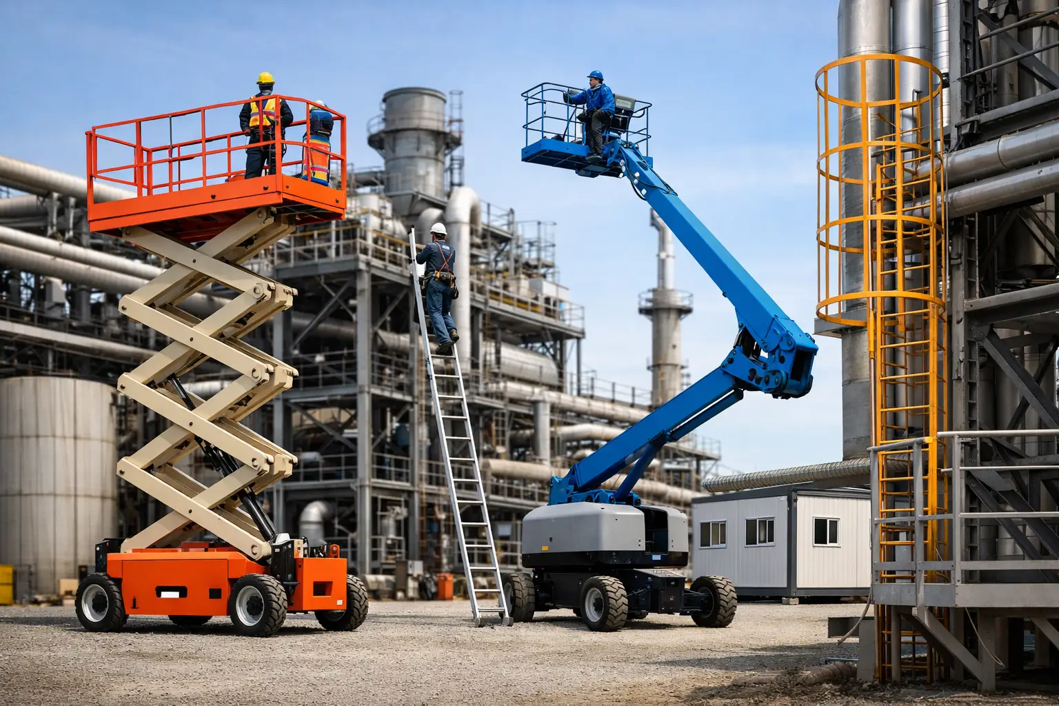 Melhores equipamentos para acesso industrial